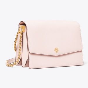 Tory Burch Robinson pink shoulder bag